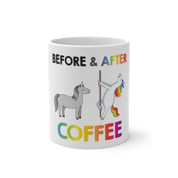 Before & After- Color Changing Mug