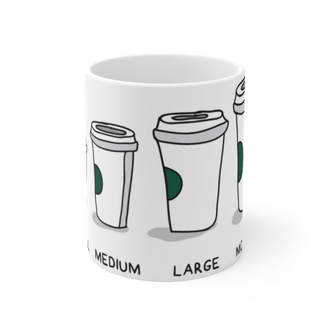 Coffee Sizes Mug