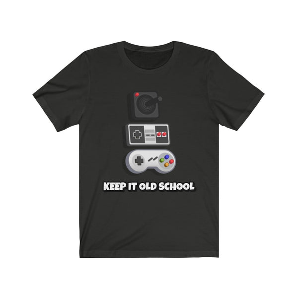 Keep It Old School- Unisex Jersey Short Sleeve Tee