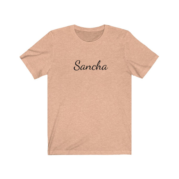 Sancha- Unisex Jersey Short Sleeve Tee