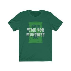 Time For Munchies- Unisex Jersey Short Sleeve Tee
