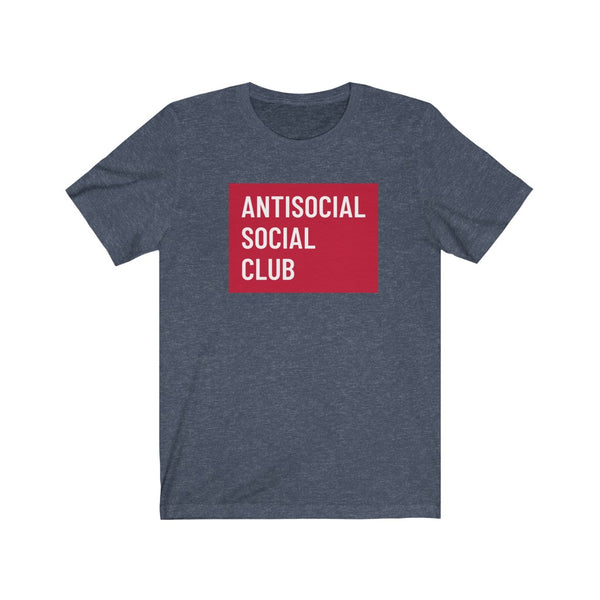 Antisocial Social Club- Unisex Jersey Short Sleeve Tee