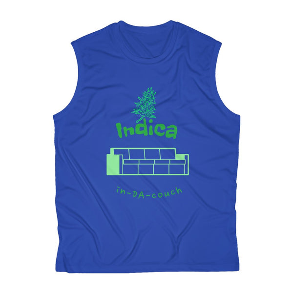 Indica, in-DA-couch- Men's Sleeveless Performance Tee