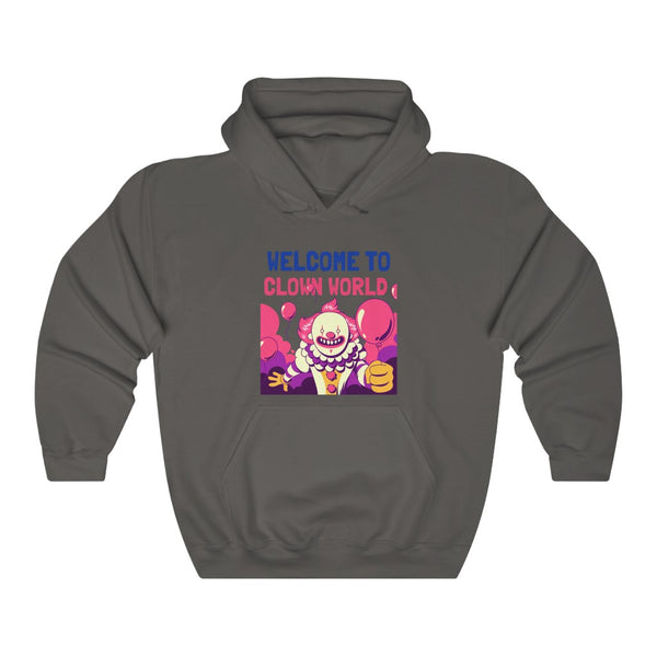 Welcome To Clown World- Unisex Heavy Blend™ Hooded Sweatshirt