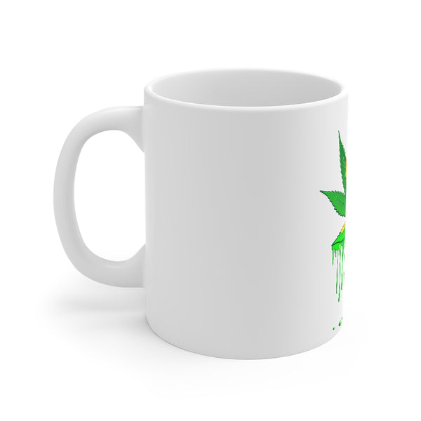 Rasta Pot Leaf- Mug