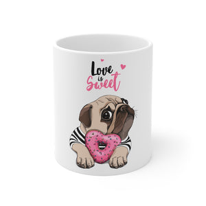Love Is Sweet, Pug Mug