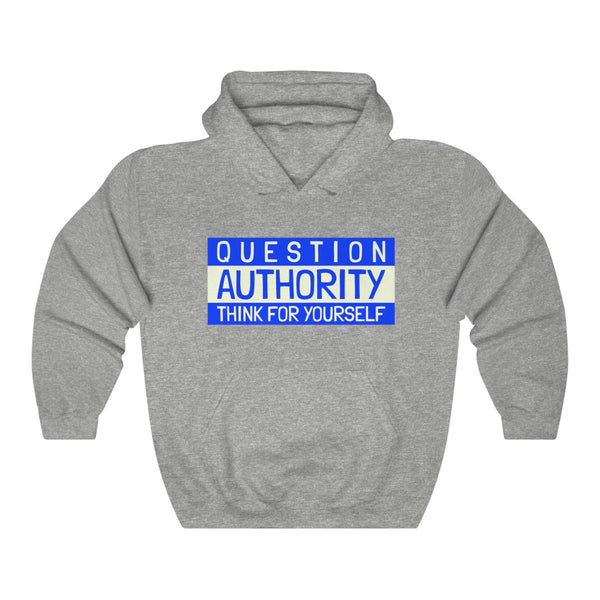 Question Authority- Unisex Heavy Blend™ Hooded Sweatshirt